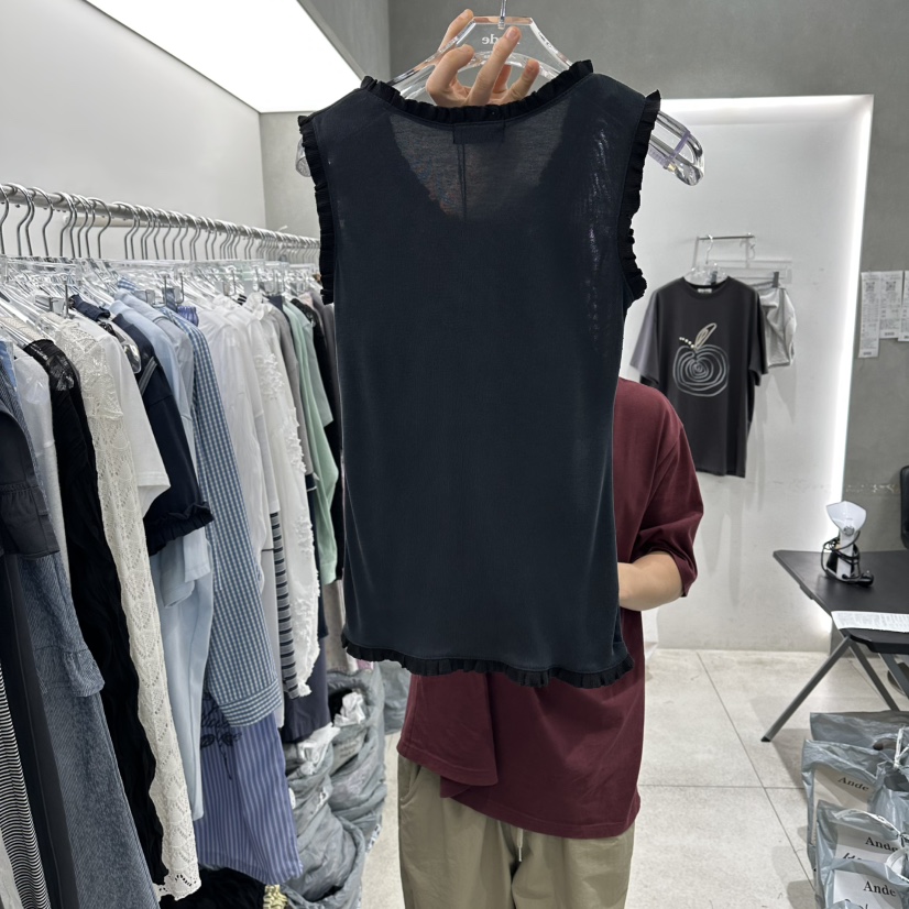 ANDE韓國代購女裝新款時尚推薦人氣熱賣26春夏休閑吊帶背心Ande吊帶/背心