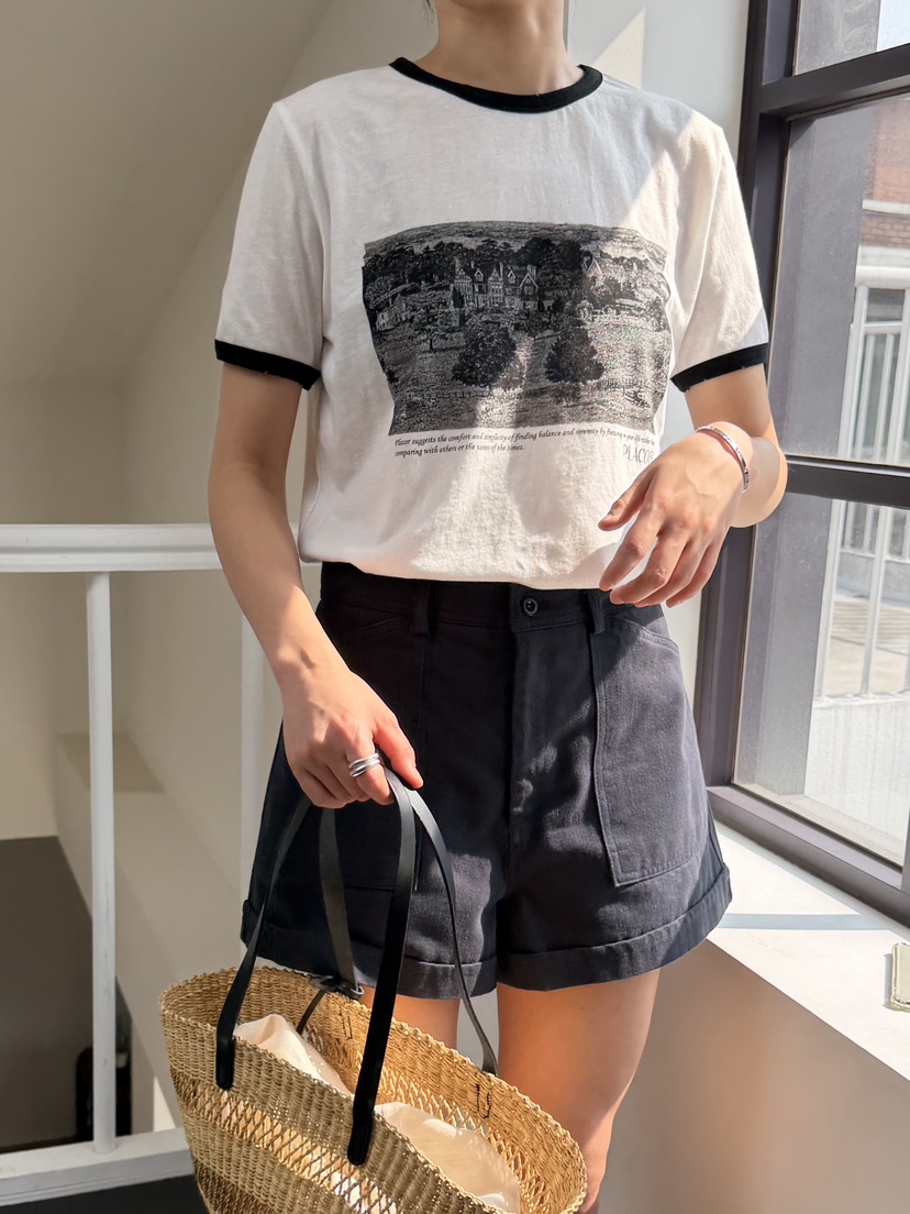 REGULARLY/PLACOR韓國東大門代購女裝新品人氣熱賣推薦T恤REGULARLY/PLACORT恤