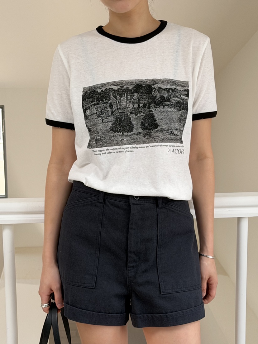 REGULARLY/PLACOR韓國東大門代購女裝新品人氣熱賣推薦T恤REGULARLY/PLACORT恤