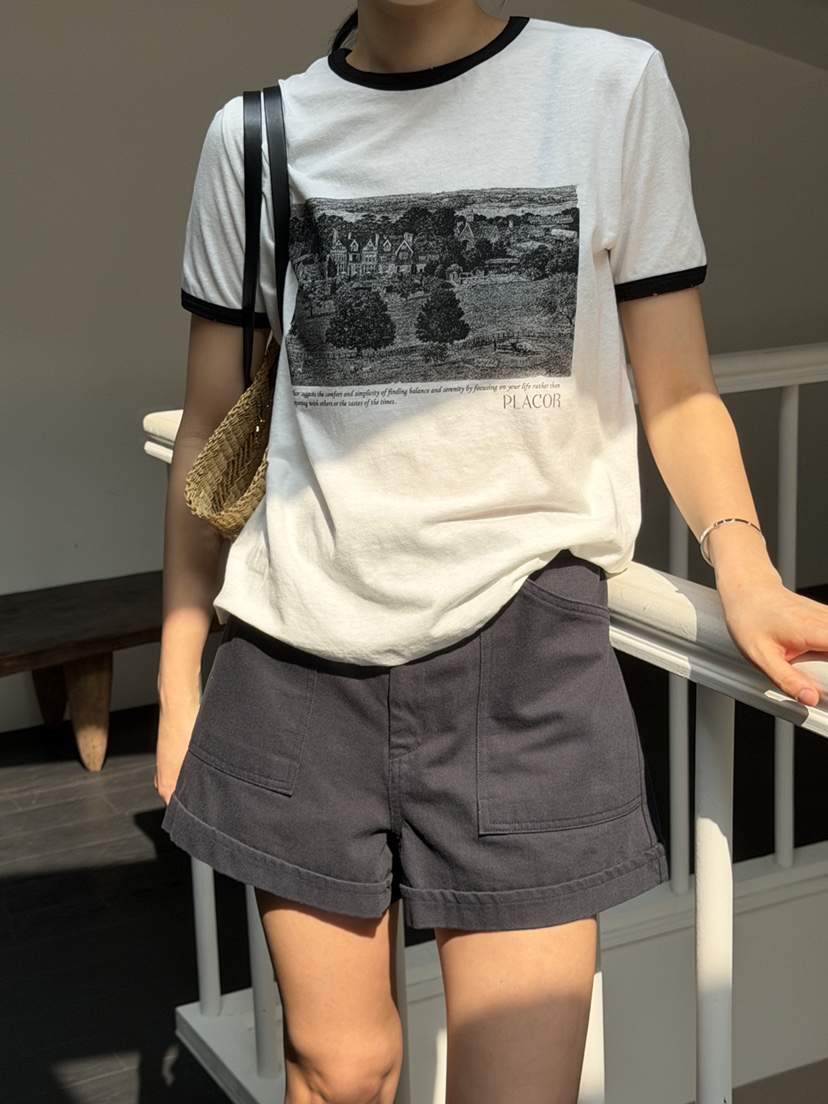 REGULARLY/PLACOR韓國東大門代購女裝新品人氣熱賣推薦T恤REGULARLY/PLACORT恤