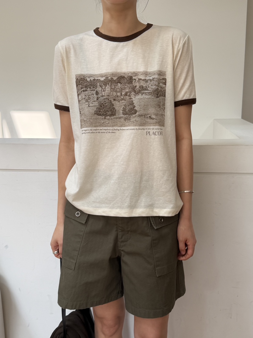 REGULARLY/PLACOR韓國東大門代購女裝新品人氣熱賣推薦T恤REGULARLY/PLACORT恤