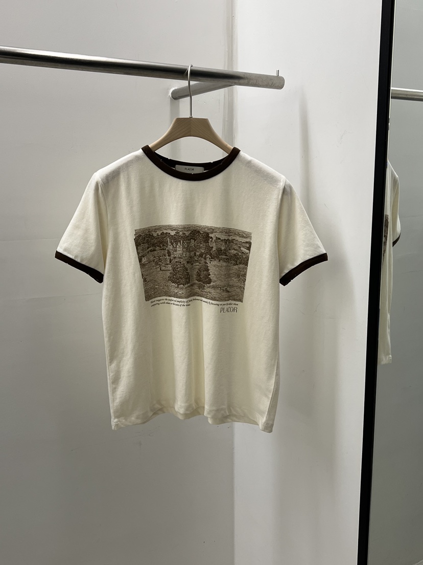 REGULARLY/PLACOR韓國東大門代購女裝新品人氣熱賣推薦T恤REGULARLY/PLACORT恤圖色2