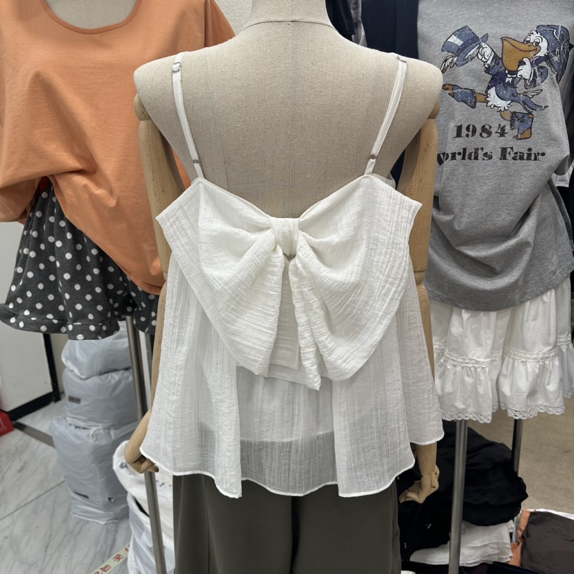 MAGOT韓國代購女裝新品職業熱賣26春夏推薦休閑時尚吊帶背心IIIΛGOT/MAGOT吊帶/背心