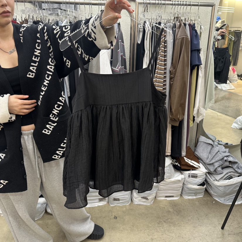 MAGOT韓國代購女裝新品職業熱賣26春夏推薦休閑時尚吊帶背心IIIΛGOT/MAGOT吊帶/背心圖色2