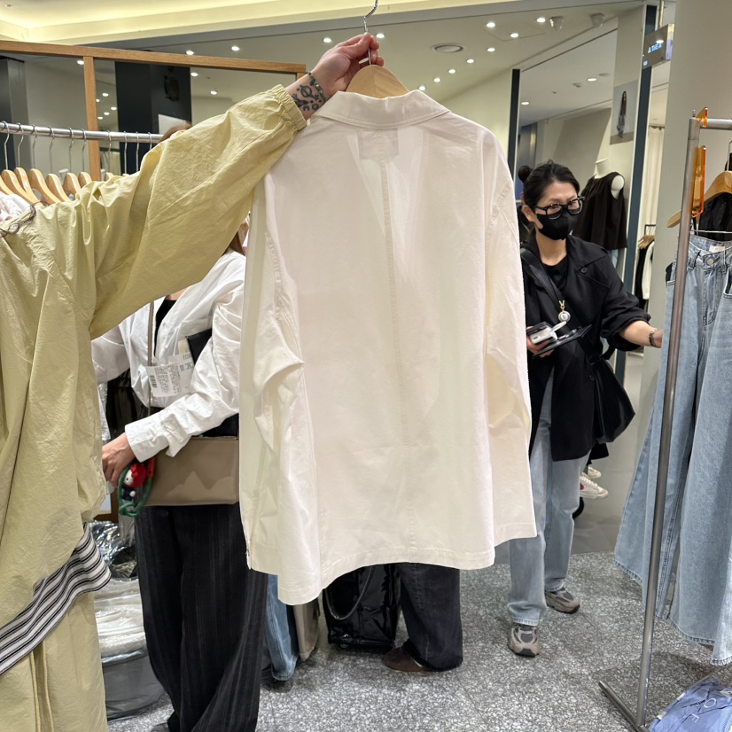 SOF韓國代購女士新品推薦休閑職業26春夏人氣時尚夾克棉布SOF夾克