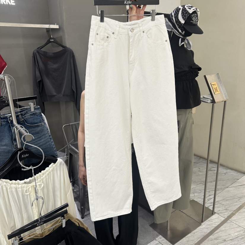 KIRKE韓國代購女裝新款26春夏休閑時尚人氣推薦熱賣休閑褲KIRKE休閑褲圖色1