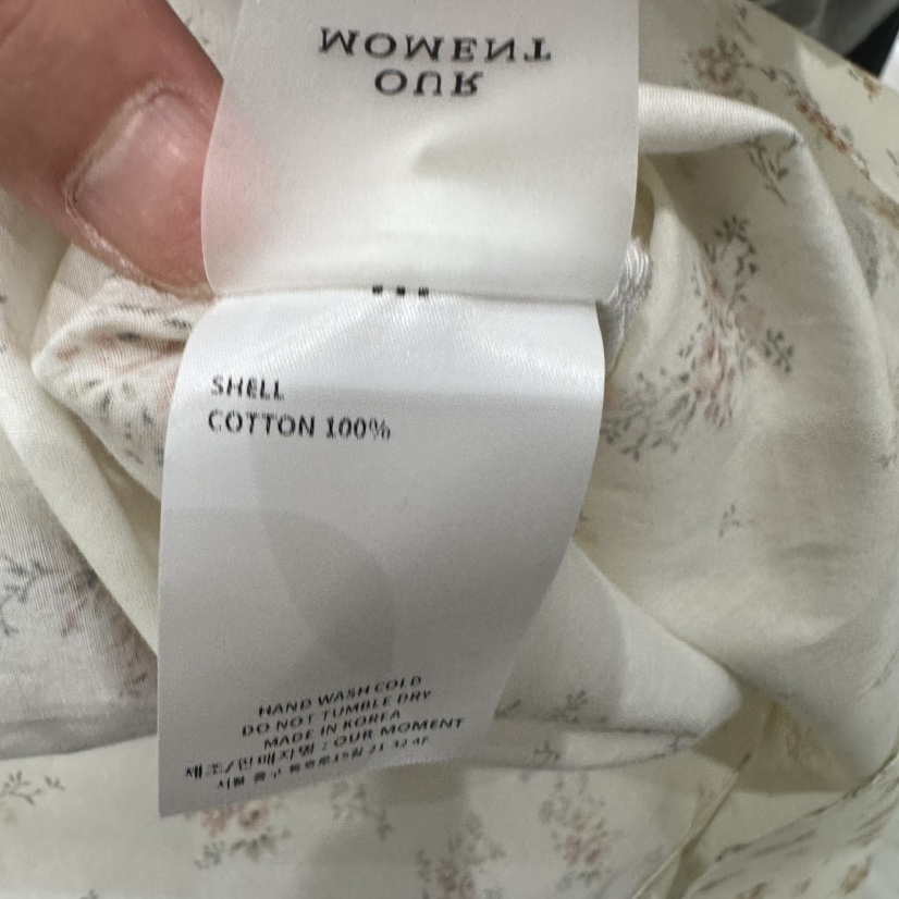 OURMOMENT韓國直郵實拍女裝新款職業推薦休閑26春夏襯衫蕾絲衫OURMOMENT襯衫/蕾絲衫