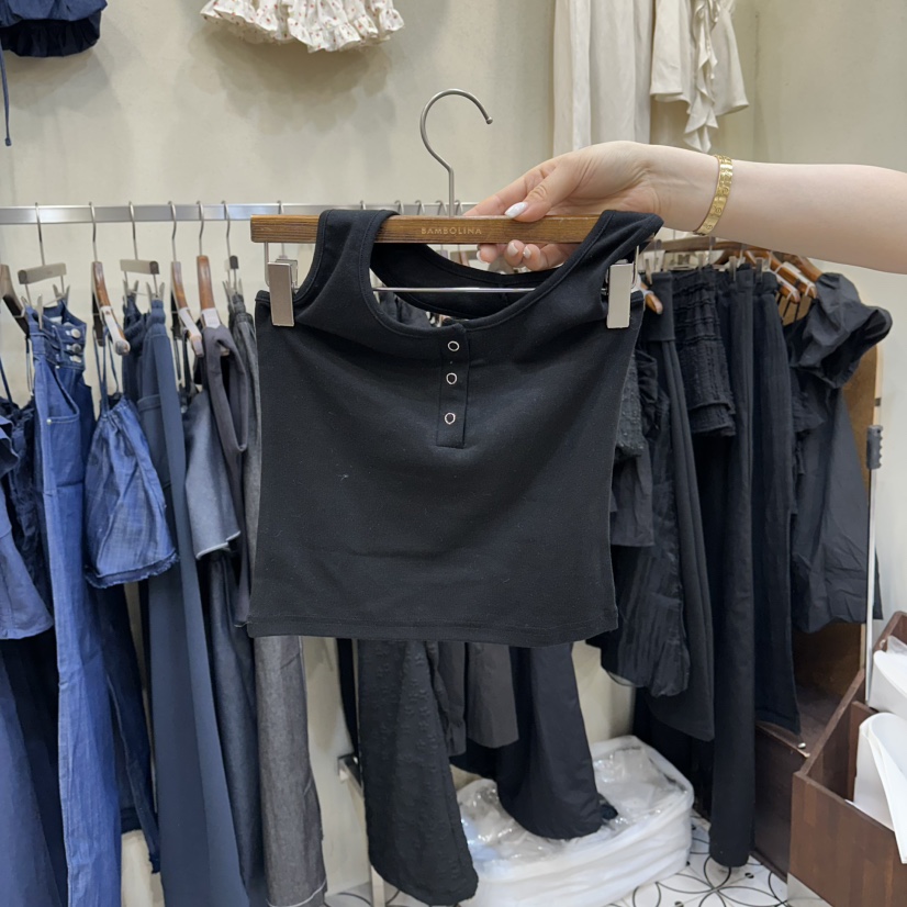 BAMBOLINA韓國直郵實拍女士新品職業時尚推薦人氣吊帶背心BAMBOLINA吊帶/背心圖色2