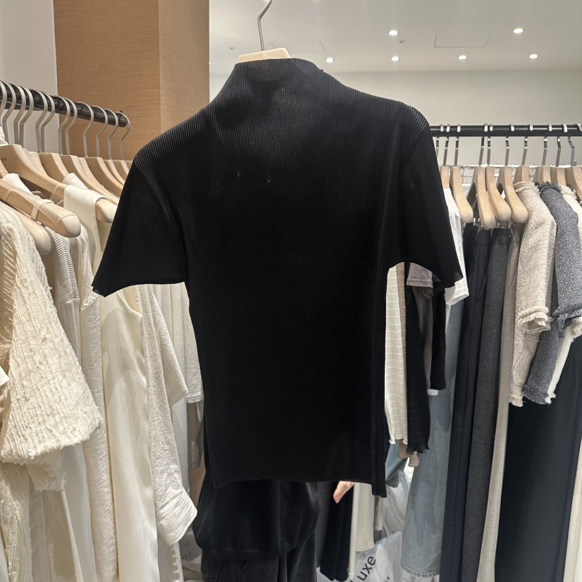 LE BUTTER韓國東大門直郵女裝新品人氣休閑時尚26春夏T恤LE BUTTERT恤圖色3