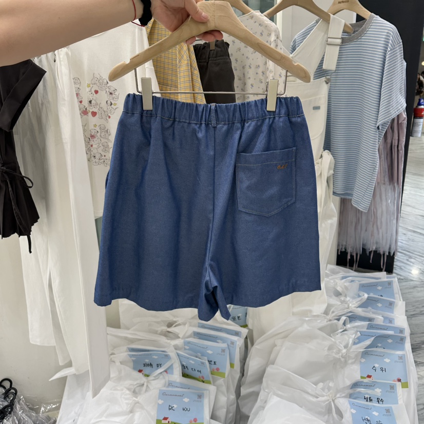 OURMOMENT韓國代購女士新品熱賣時尚26春夏休閑推薦人氣短褲OURMOMENT短褲