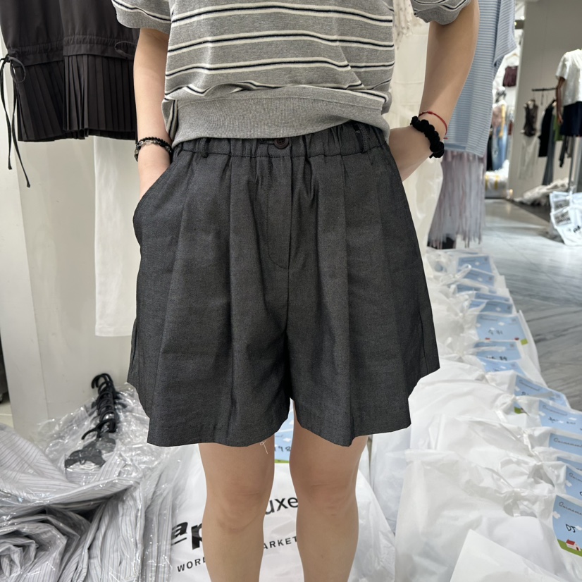 OURMOMENT韓國代購女士新品熱賣時尚26春夏休閑推薦人氣短褲OURMOMENT短褲圖色2
