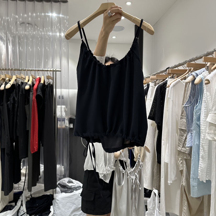 GREEK韓國直郵女士新品人氣26春夏休閑推薦熱賣職業吊帶背心GREEK吊帶/背心