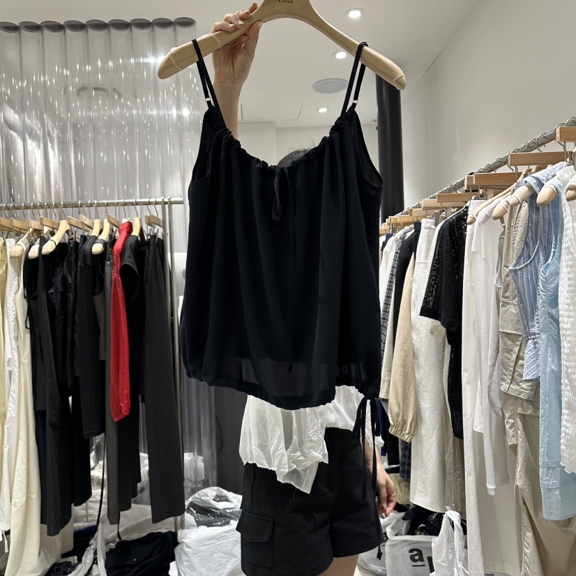 GREEK韓國直郵女士新品人氣26春夏休閑推薦熱賣職業吊帶背心GREEK吊帶/背心圖色2