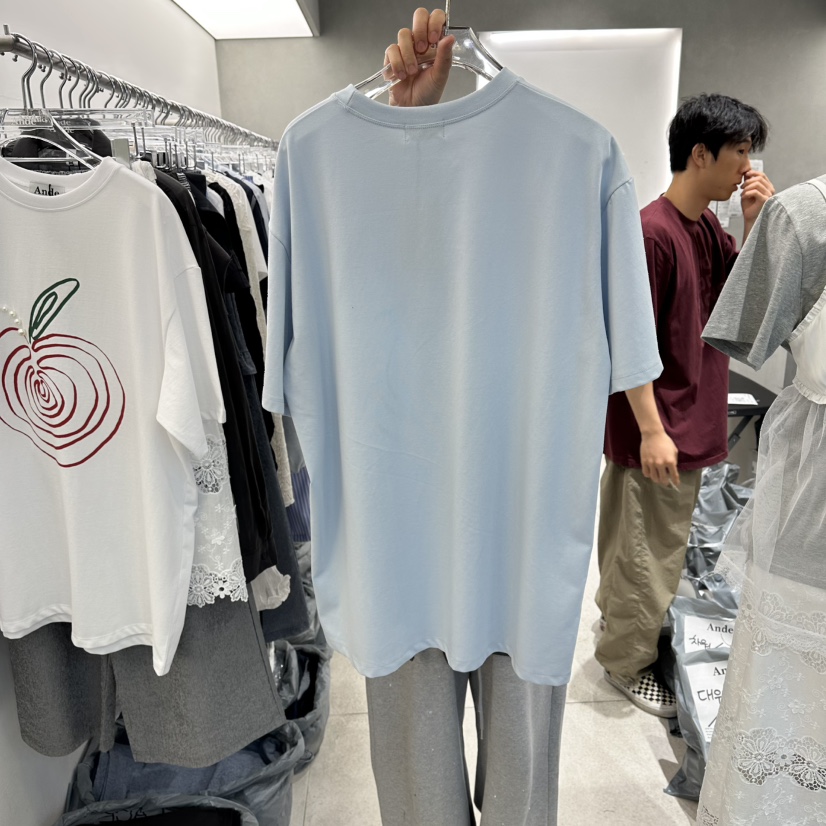 ANDE韓國東大門代購女裝新款時尚職業休閑26春夏推薦人氣T恤AndeT恤