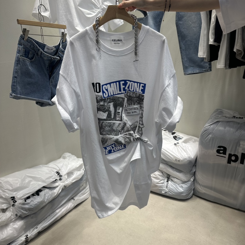 CELINA韓國直郵實拍女士新品26春夏人氣推薦休閑時尚熱賣T恤CELI_NAT恤圖色1