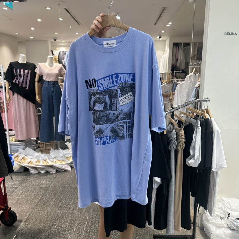 CELINA韓國直郵實拍女士新品26春夏人氣推薦休閑時尚熱賣T恤CELI_NAT恤圖色2