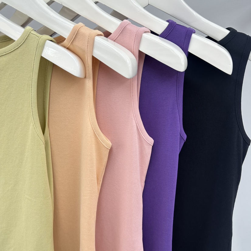 WATER/RIVER韓國東大門代購女裝新品推薦熱賣吊帶背心船領WATER/RIVER吊帶/背心