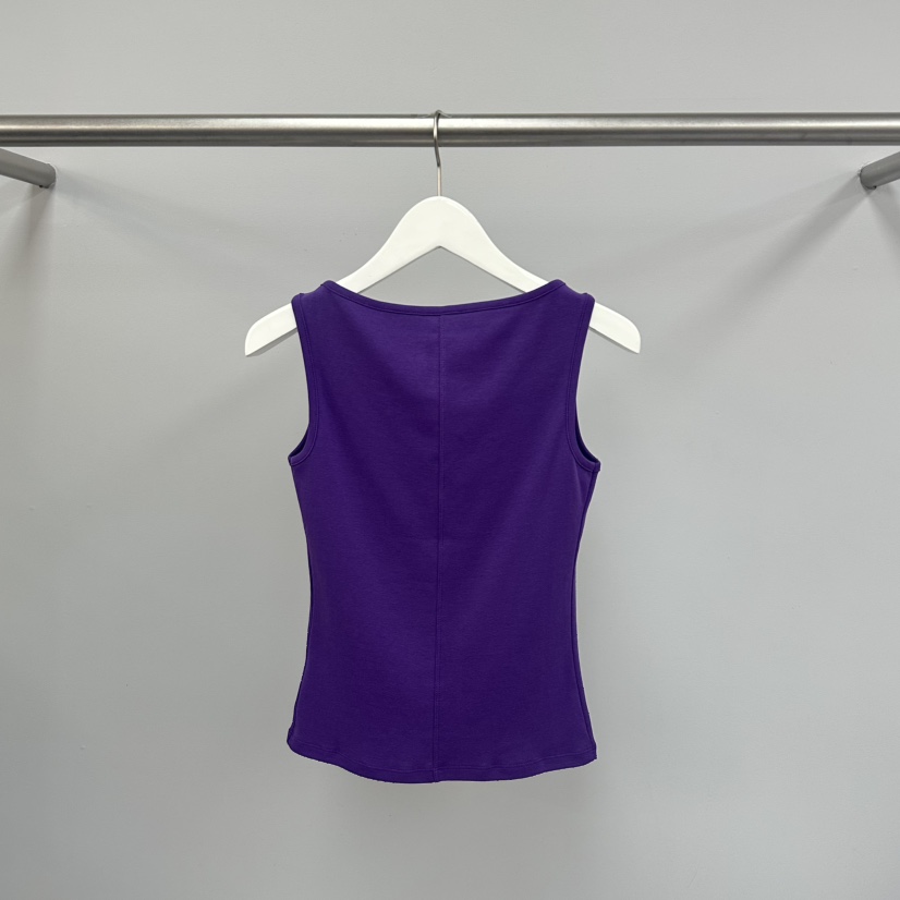 WATER/RIVER韓國東大門代購女裝新品推薦熱賣吊帶背心船領WATER/RIVER吊帶/背心