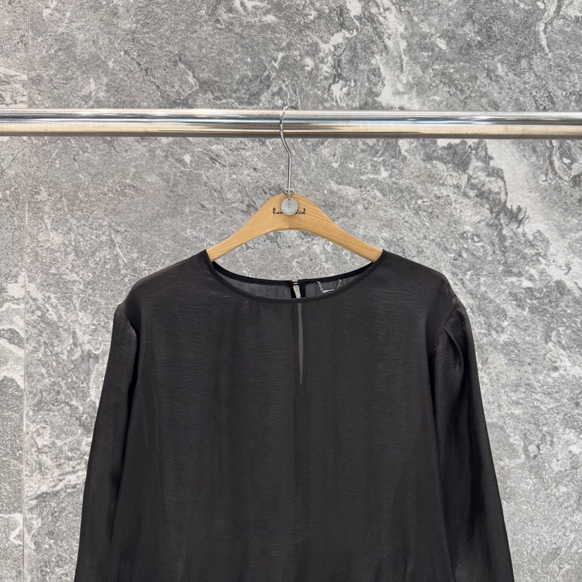 ROOKIE BUD韓國東大門代購女士新款職業時尚連衣裙透視褶裥ROOKIE BUD-L連衣裙