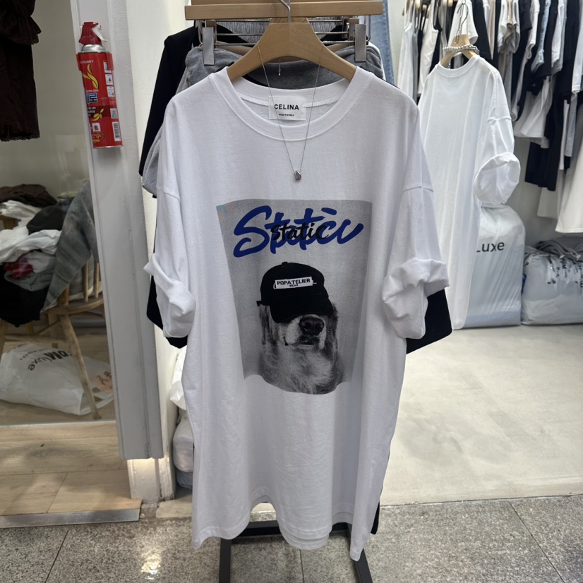 CELINA韓國東大門直郵女士新品人氣休閑推薦時尚熱賣職業T恤CELI_NAT恤圖色1