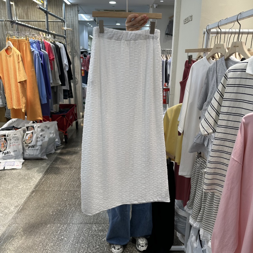 DELLING韓國東大門代購女士新品熱賣人氣26春夏休閑推薦長裙DELLING長裙