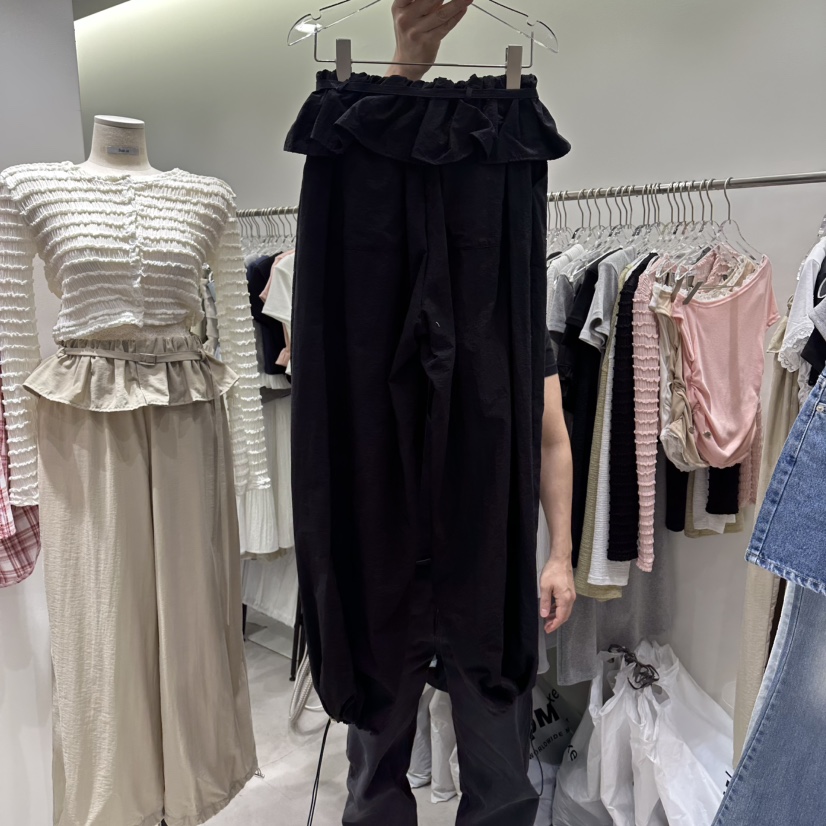 BAIE.38韓國東大門代購女士新品時尚休閑人氣休閑褲含腰帶BAIE.38休閑褲