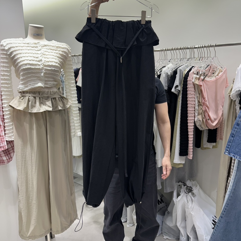 BAIE.38韓國東大門代購女士新品時尚休閑人氣休閑褲含腰帶BAIE.38休閑褲圖色3