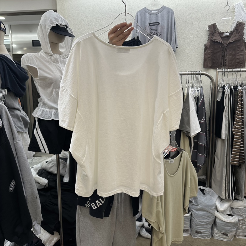 MAGOT韓國代購女裝新款職業時尚熱賣26春夏推薦人氣休閑T恤IIIΛGOT/MAGOTT恤