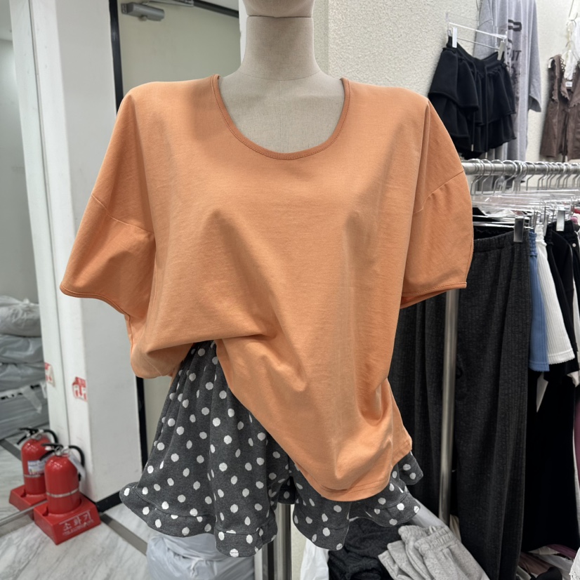 MAGOT韓國代購女裝新款職業時尚熱賣26春夏推薦人氣休閑T恤IIIΛGOT/MAGOTT恤圖色3