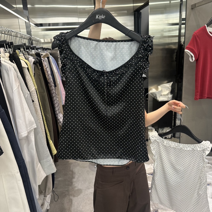 KIRKE韓國直郵實拍女士新款熱賣時尚休閑人氣26春夏吊帶背心KIRKE吊帶/背心圖色2