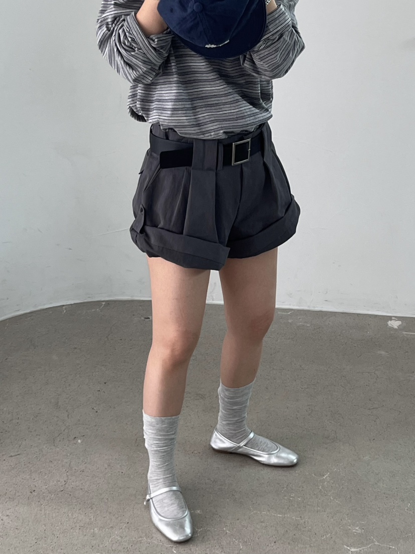 BEAMING SEOUL韓國東大門直郵女士新款26春夏職業熱賣短褲BEAMING SEOUL短褲