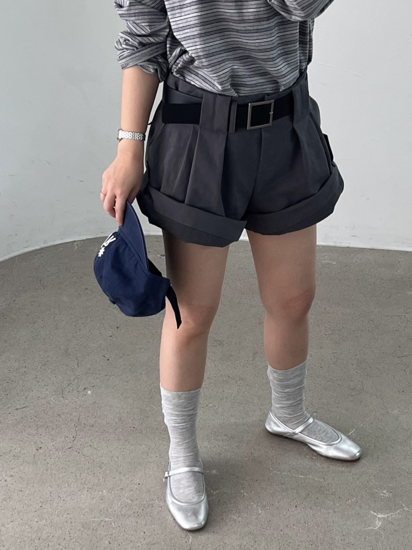 BEAMING SEOUL韓國東大門直郵女士新款26春夏職業熱賣短褲BEAMING SEOUL短褲