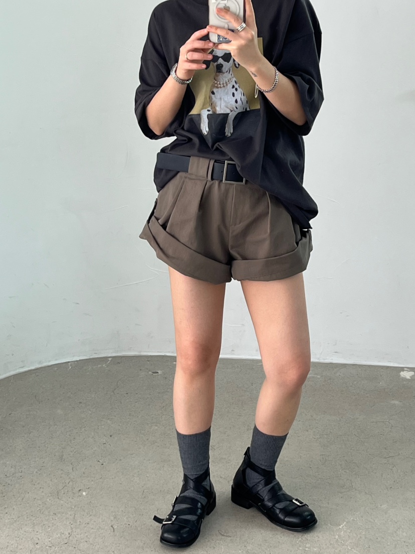 BEAMING SEOUL韓國東大門直郵女士新款26春夏職業熱賣短褲BEAMING SEOUL短褲