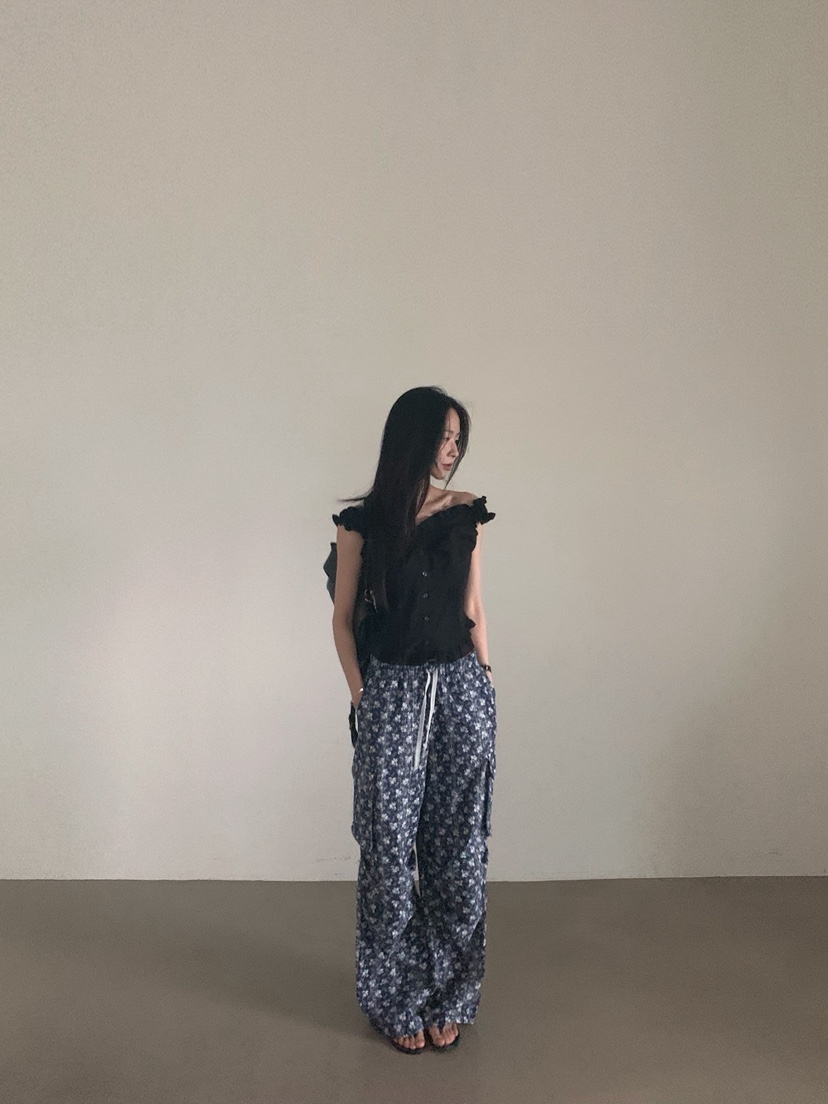 VERANDA韓國直郵實拍女裝新款職業推薦休閑襯衫蕾絲衫棉質VERANDA襯衫/蕾絲衫