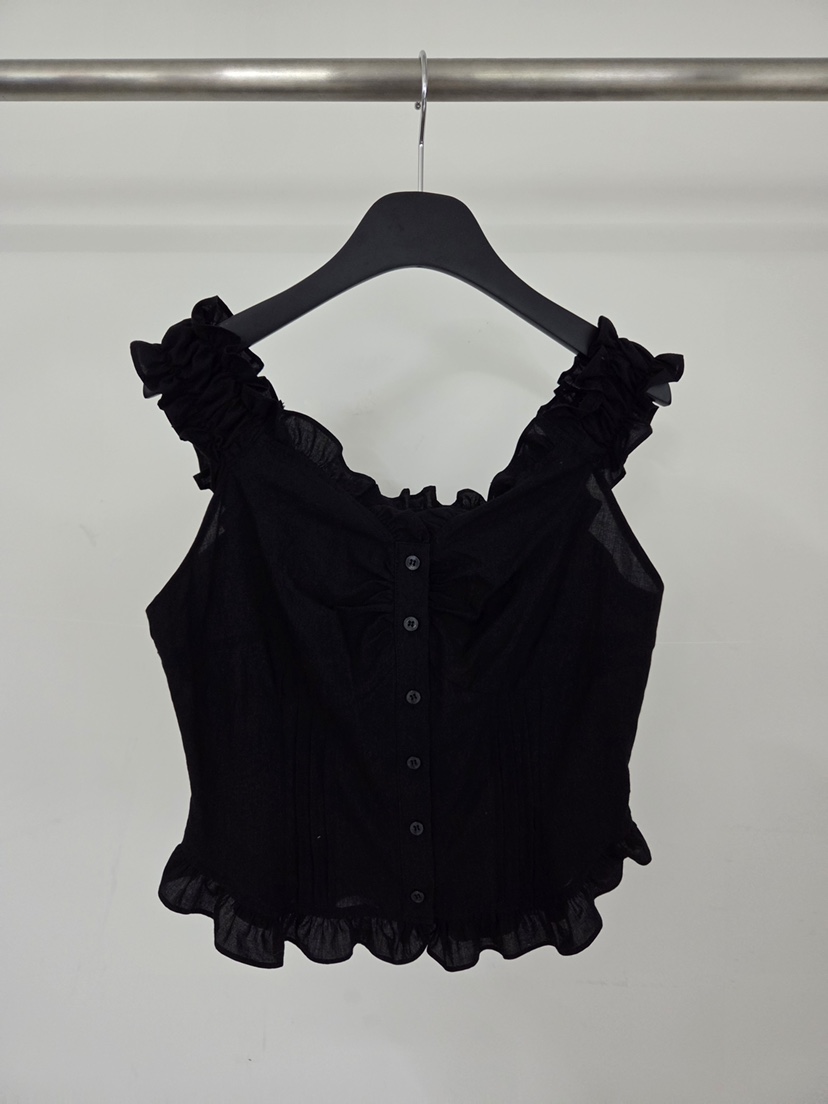 VERANDA韓國直郵實拍女裝新款職業推薦休閑襯衫蕾絲衫棉質VERANDA襯衫/蕾絲衫圖色2