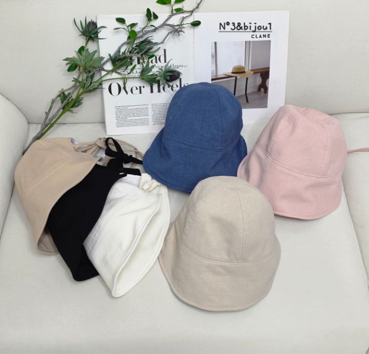 N3韓國直郵女士新款26春夏休閑推薦熱賣人氣職業帽子漁夫帽N3帽子