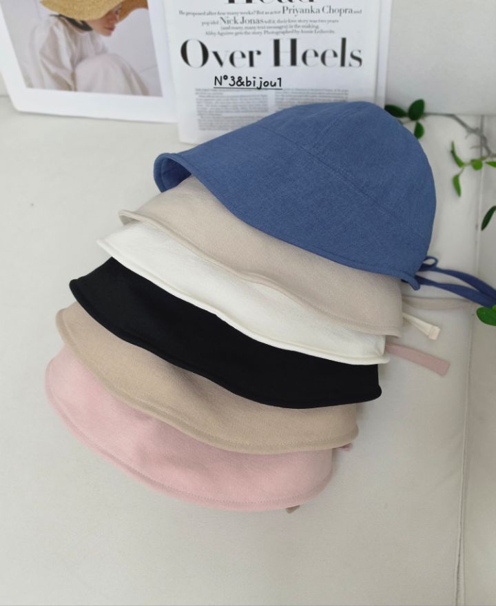 N3韓國直郵女士新款26春夏休閑推薦熱賣人氣職業帽子漁夫帽N3帽子
