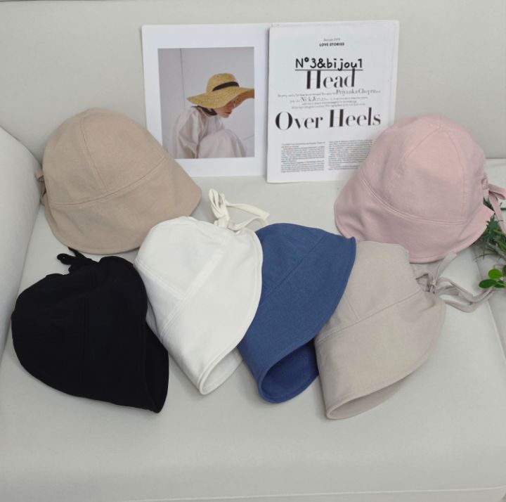 N3韓國直郵女士新款26春夏休閑推薦熱賣人氣職業帽子漁夫帽N3帽子