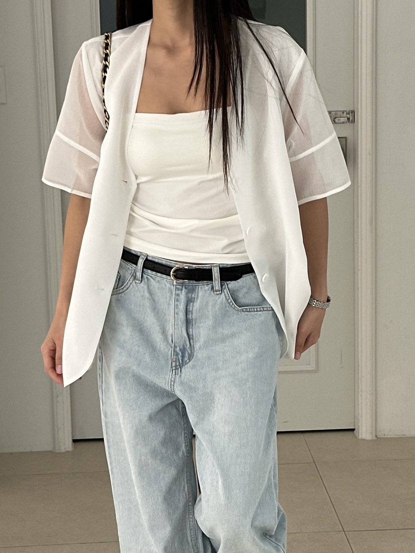 LE VASE韓國代購女士新品推薦熱賣人氣時尚休閑26春夏夾克LE VASE夾克