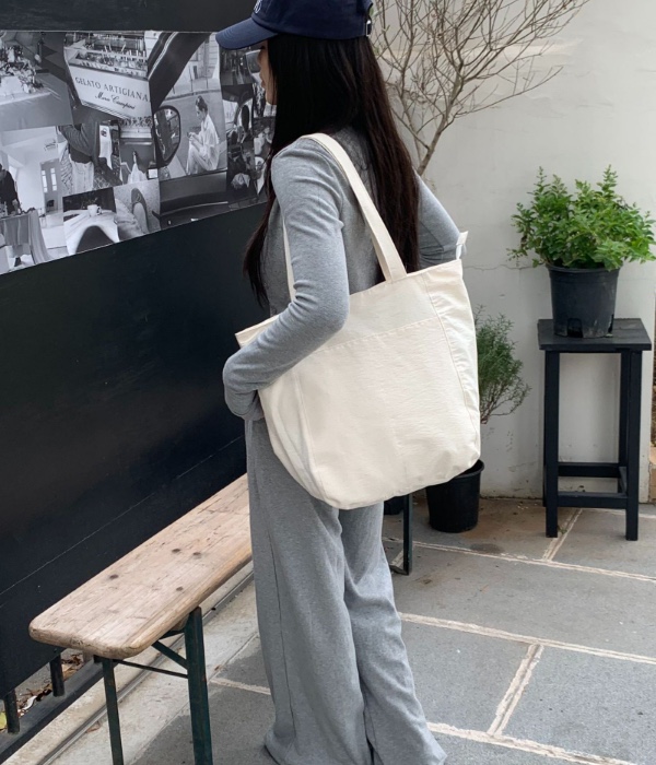 POSH BLUE韓國直郵女裝新款職業推薦休閑單肩斜跨包雙口袋POSH BLUE單肩/斜跨包圖色4