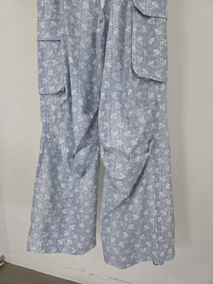 VERANDA韓國直郵女裝新品人氣26春夏時尚休閑推薦休閑褲小花VERANDA休閑褲