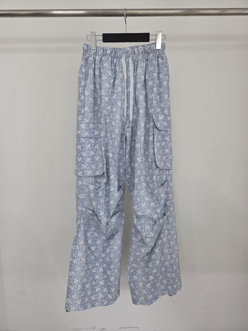 VERANDA韓國直郵女裝新品人氣26春夏時尚休閑推薦休閑褲小花VERANDA休閑褲圖色2