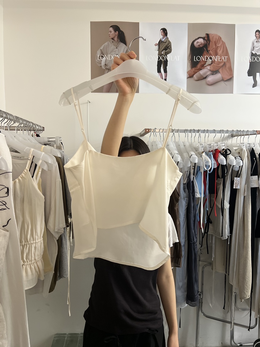 LONDON FLAT韓國直郵實拍女裝新款時尚職業人氣吊帶背心LONDON FLAT吊帶/背心