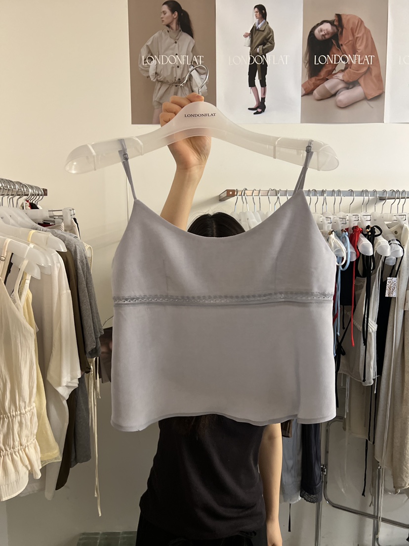 LONDON FLAT韓國直郵實拍女裝新款時尚職業人氣吊帶背心LONDON FLAT吊帶/背心圖色3