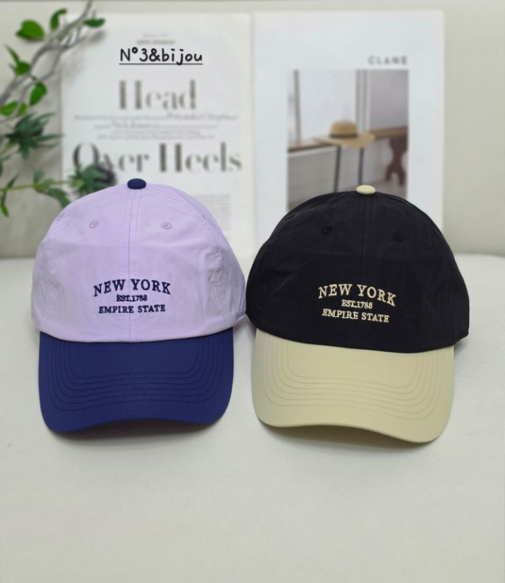 N3韓國東大門代購女士新款人氣休閑推薦職業熱賣帽子撞色N3帽子