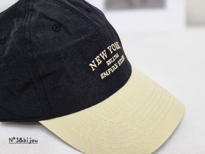 N3韓國東大門代購女士新款人氣休閑推薦職業熱賣帽子撞色N3帽子