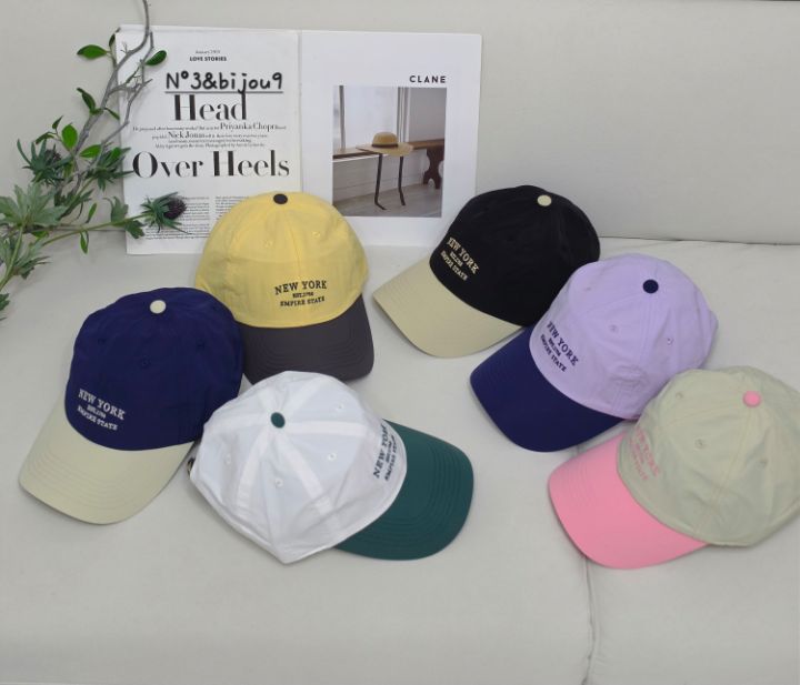 N3韓國東大門代購女士新款人氣休閑推薦職業熱賣帽子撞色N3帽子