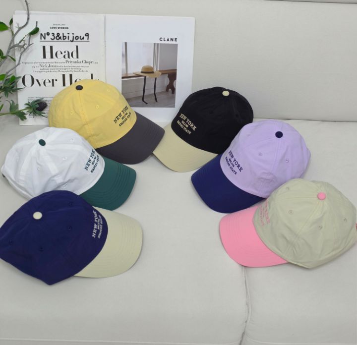 N3韓國東大門代購女士新款人氣休閑推薦職業熱賣帽子撞色N3帽子