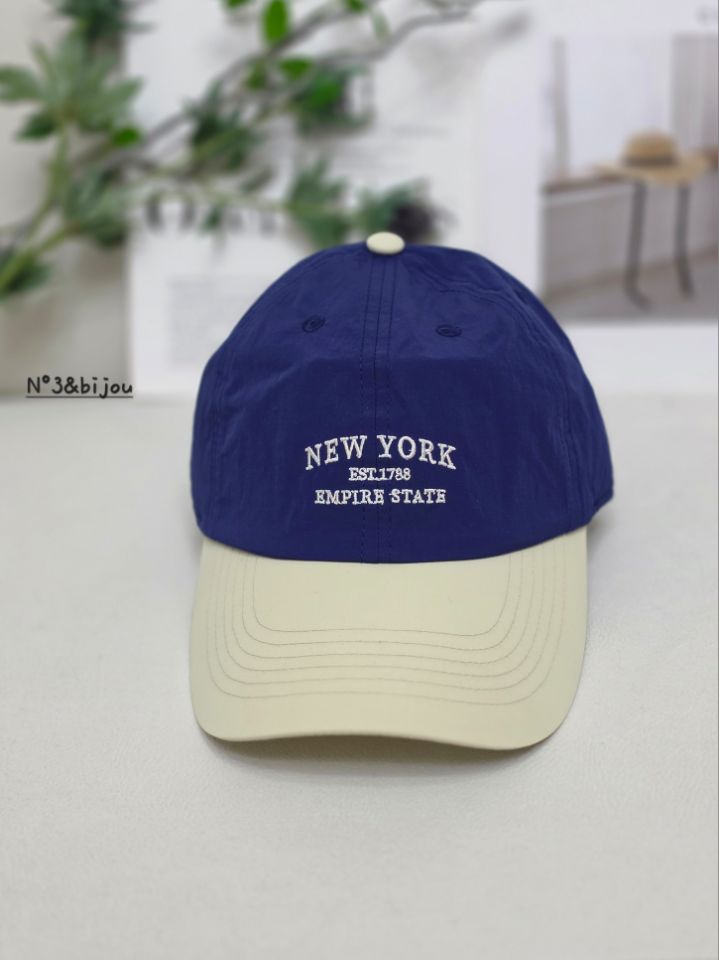 N3韓國東大門代購女士新款人氣休閑推薦職業熱賣帽子撞色N3帽子圖色4