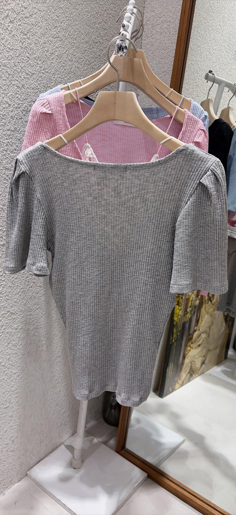 N BROWN韓國直郵實拍女裝新品職業休閑26春夏推薦熱賣T恤N BROWNT恤